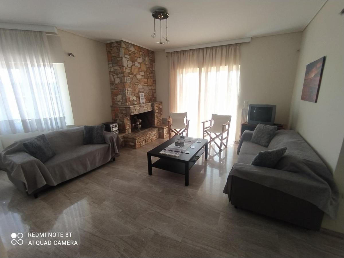 Villa Alkmini Near The Airport Враврона Екстериор снимка